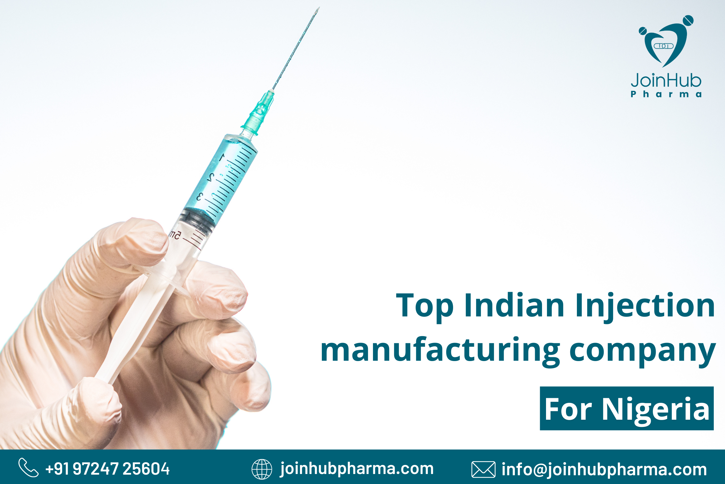 Top Indian Injection manufacturing company For Nigeria