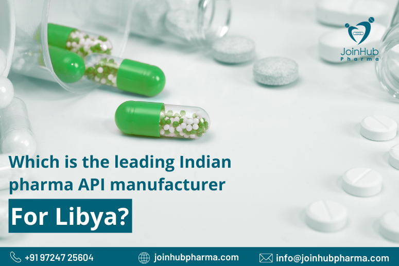 Which is the leading Indian pharma API manufacturer for Libya
