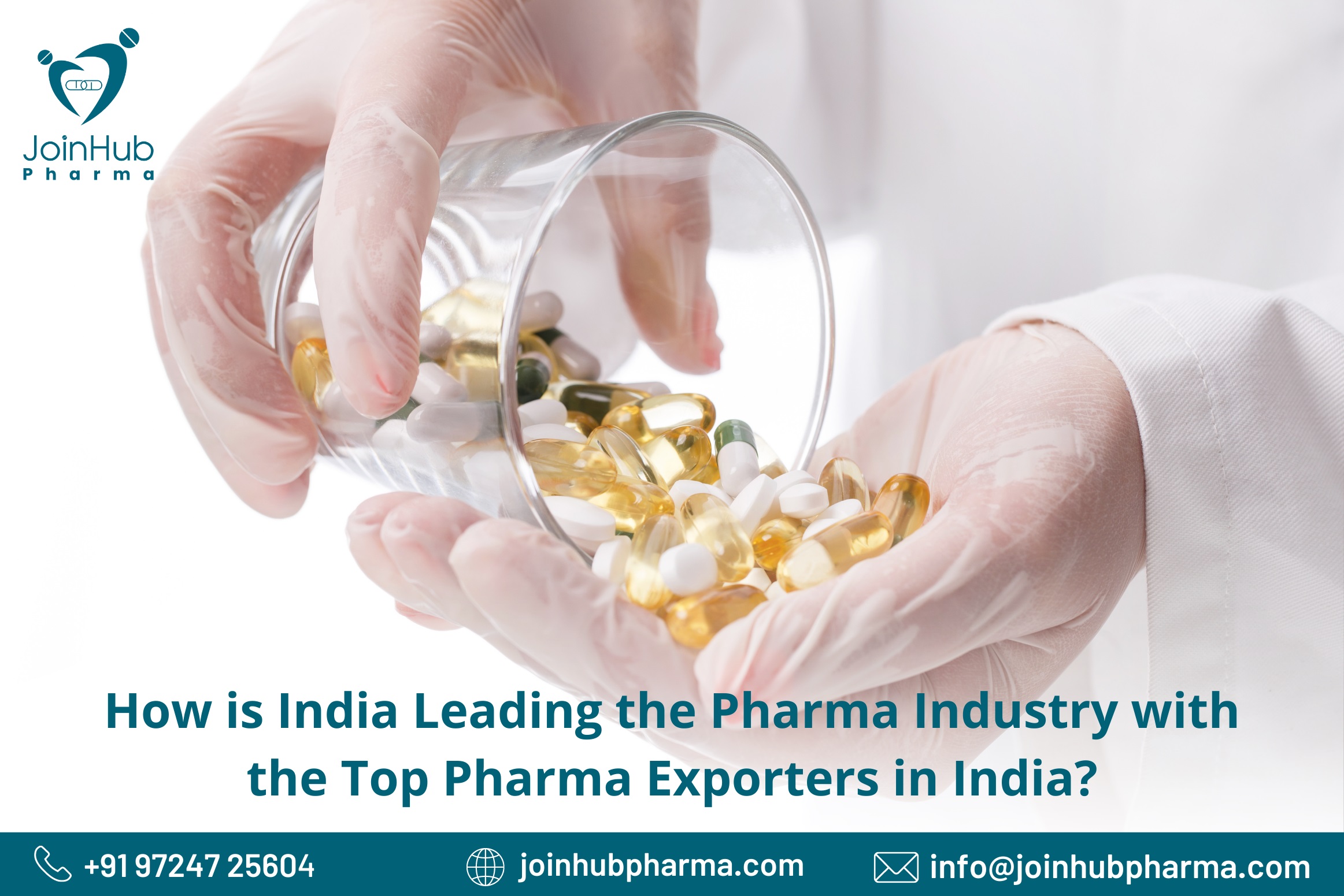 How is India leading the pharma industry with the Top pharma exporters in India?