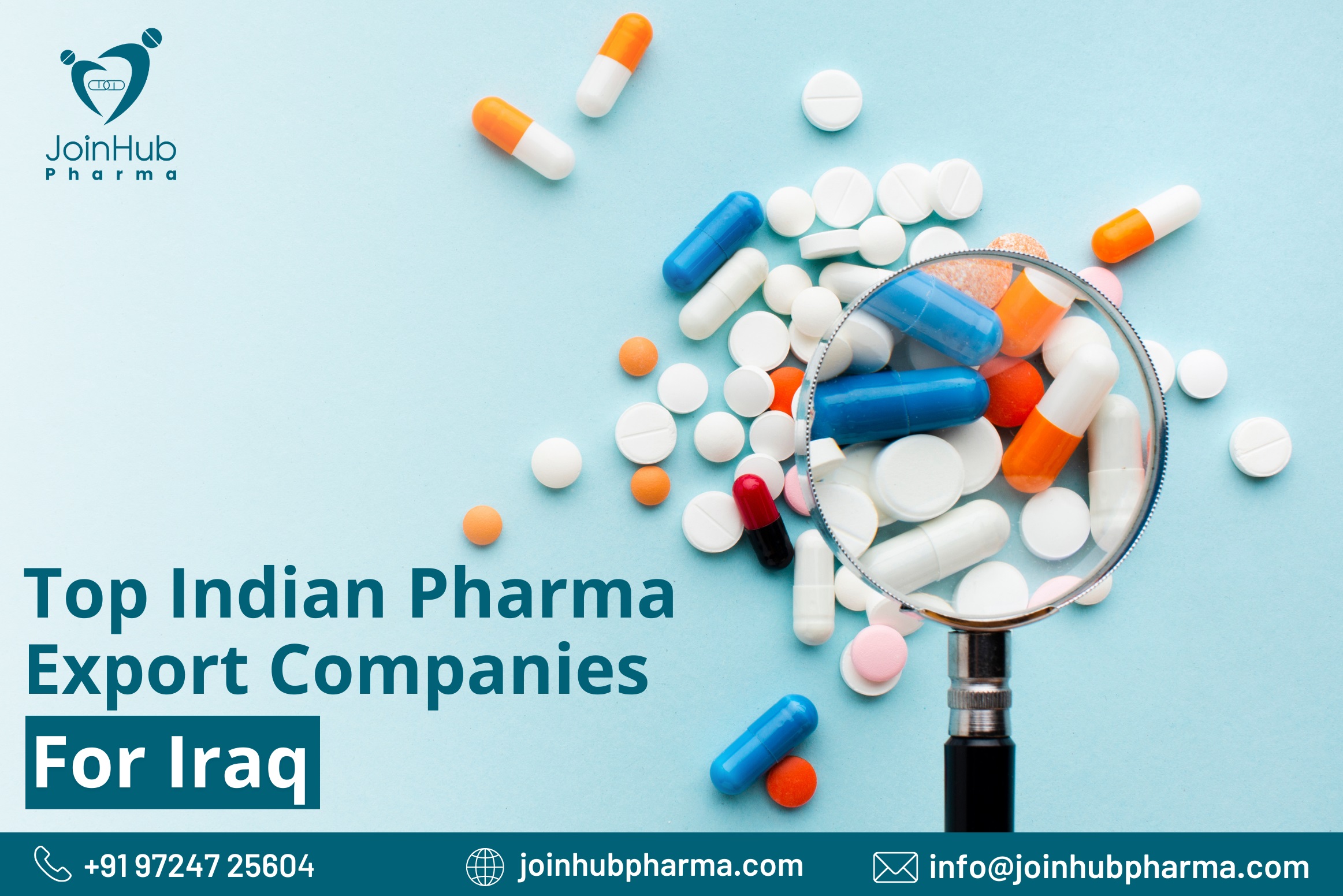 Top Indian pharma export companies for Iraq