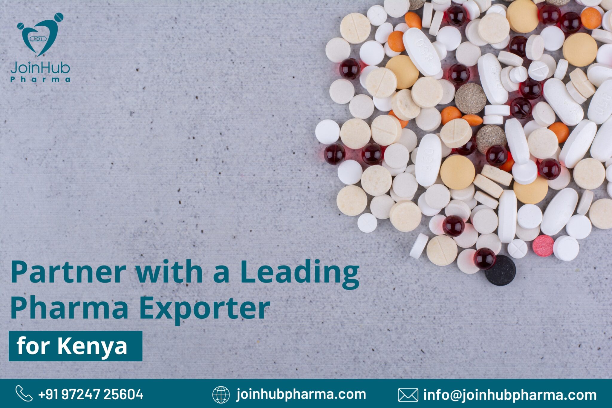 Partner with a Leading Pharma Exporter for Kenya JoinHub Pharma