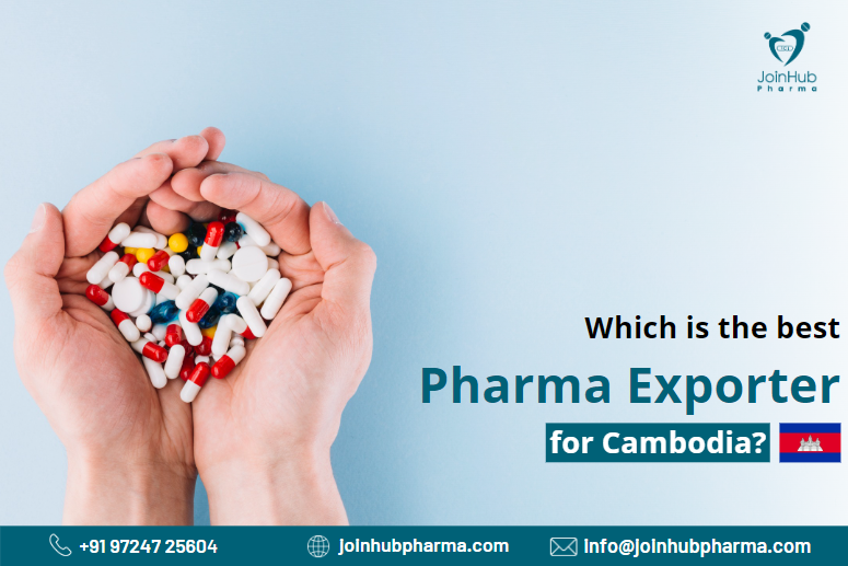 Which is the best pharma exporter for Cambodia?