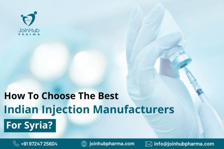 Serich Injection Selecting The Top Indian Injection Manufacturers for Syria