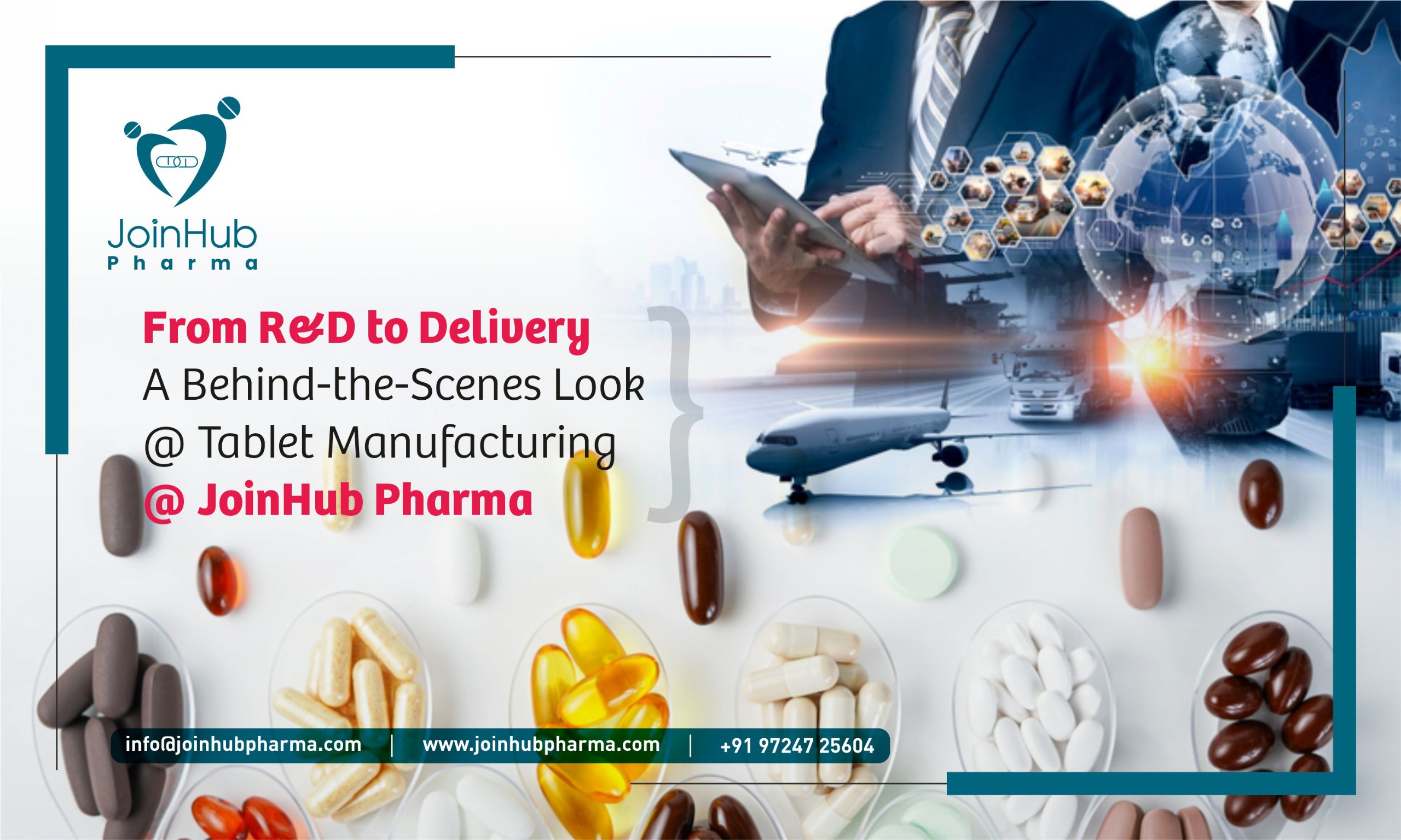 From R&D to Delivery: A Behind-the-Scenes Look at Tablet Manufacturing at JoinHub Pharma