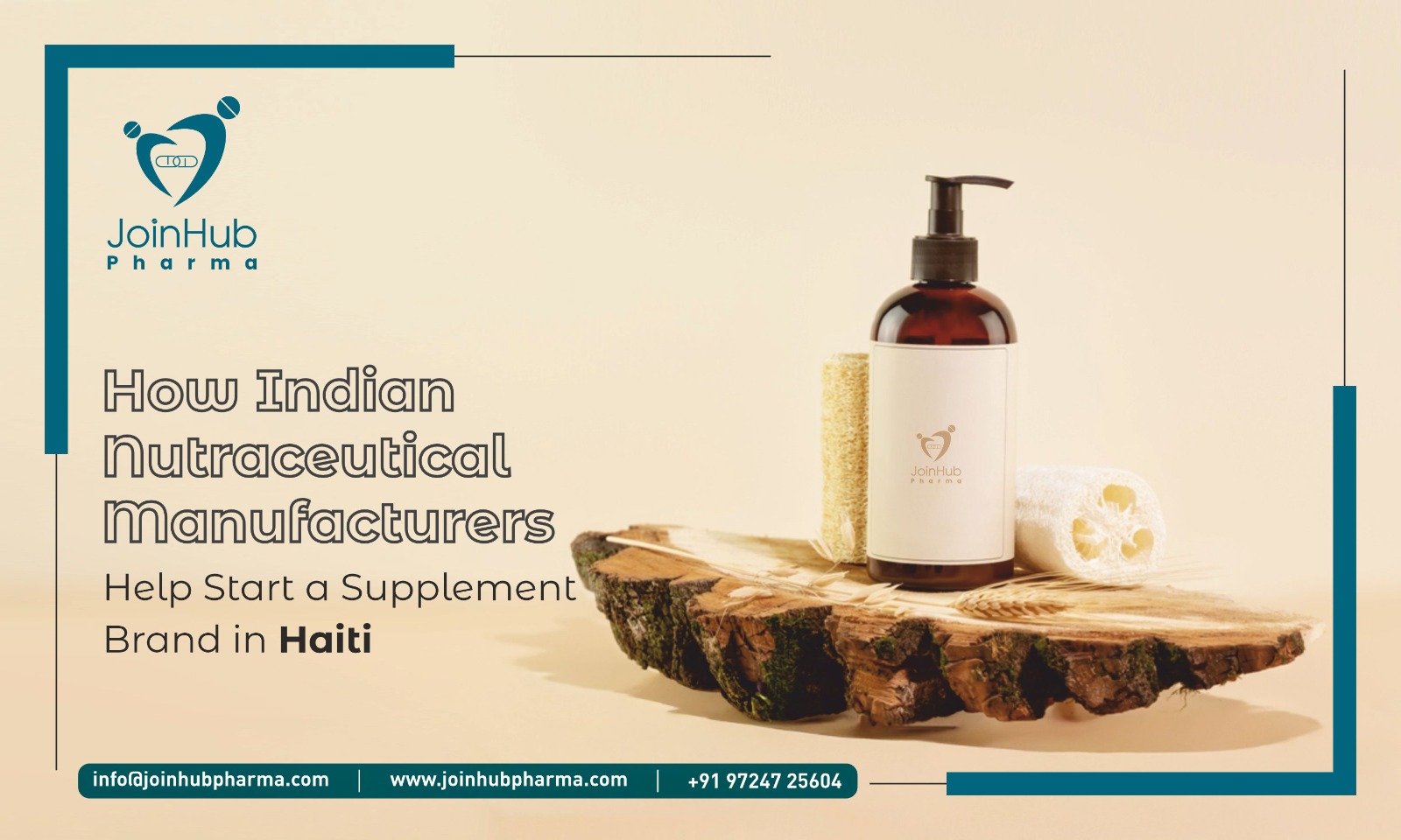 How Indian Nutraceutical Manufacturers Help Start a Supplement Brand in Haiti
