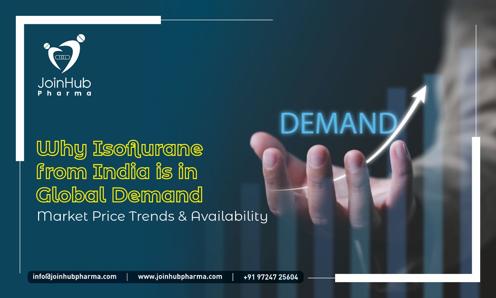 Why Isoflurane from India is in Global Demand – Market Price Trends & Availability