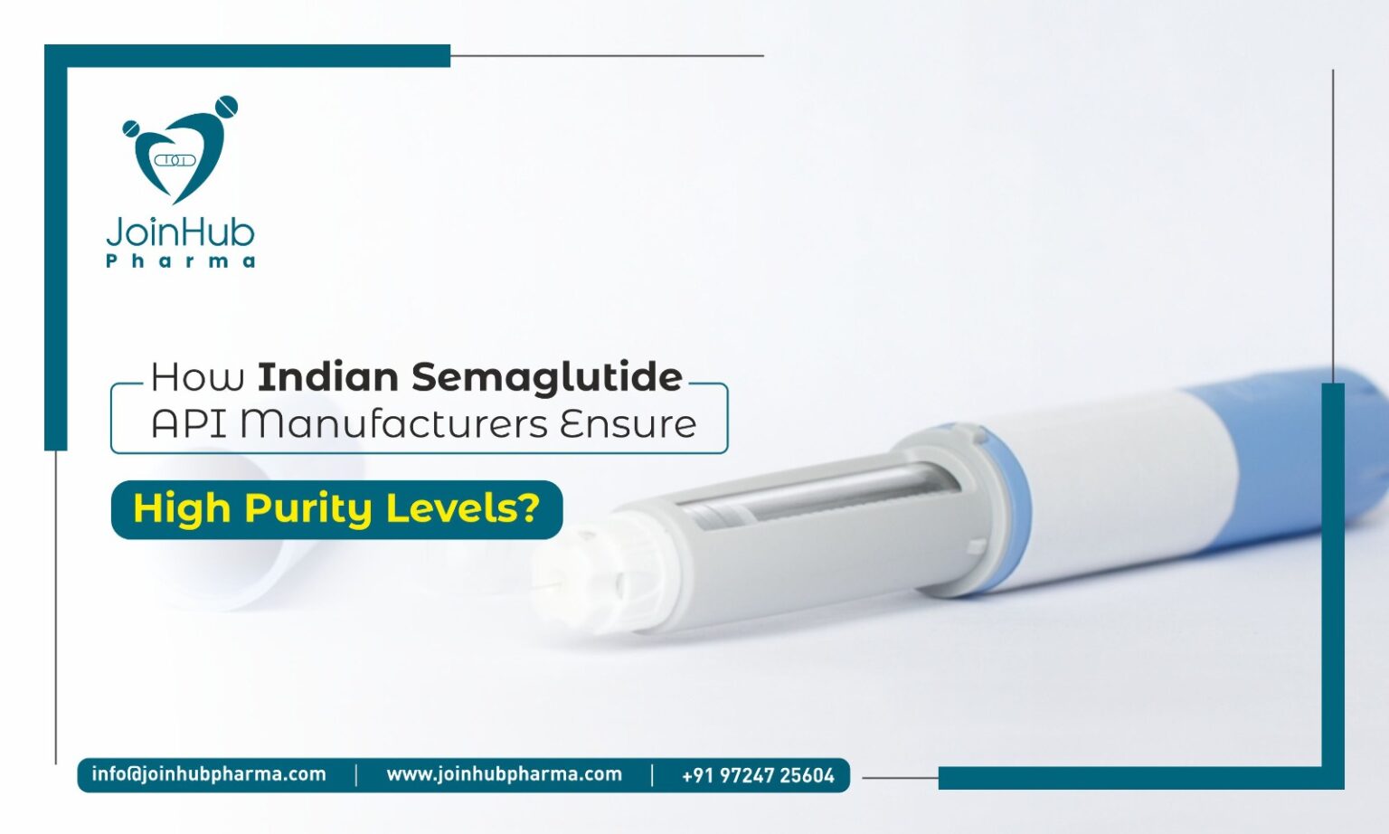 How Indian Semaglutide API Manufacturers Ensure High Purity Levels?