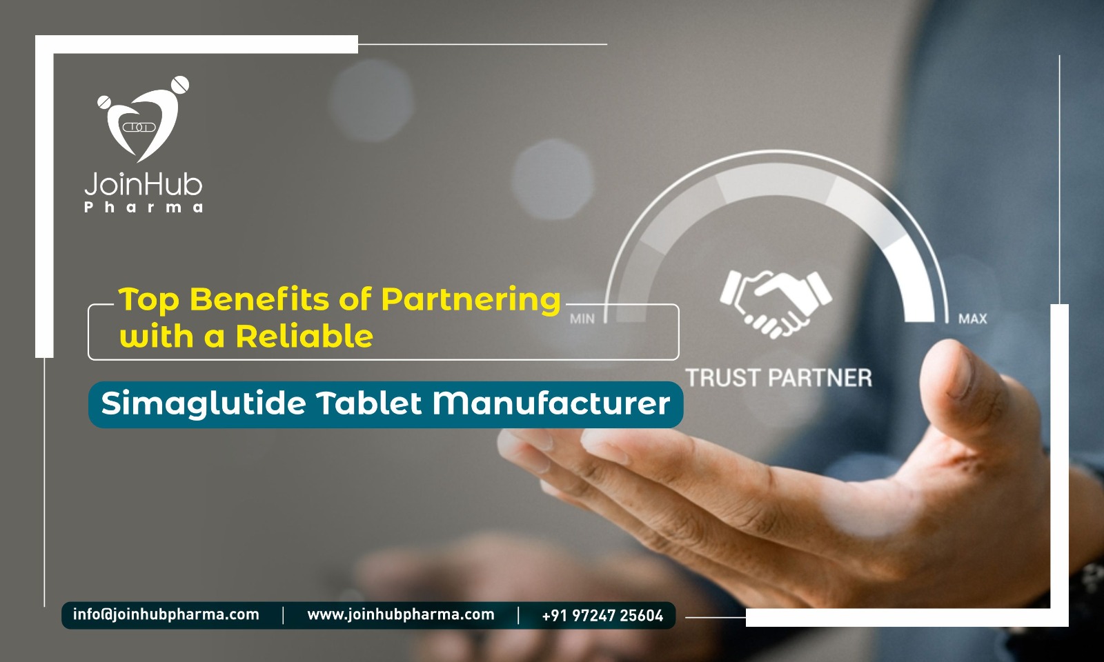 Top Benefits of Partnering with a Reliable Simaglutide Tablet Manufacturer