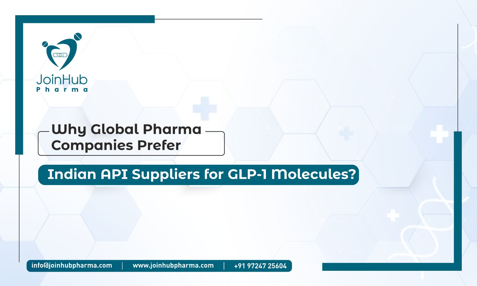 Why Global Pharma Companies Prefer Indian API Suppliers for GLP-1 Molecules?