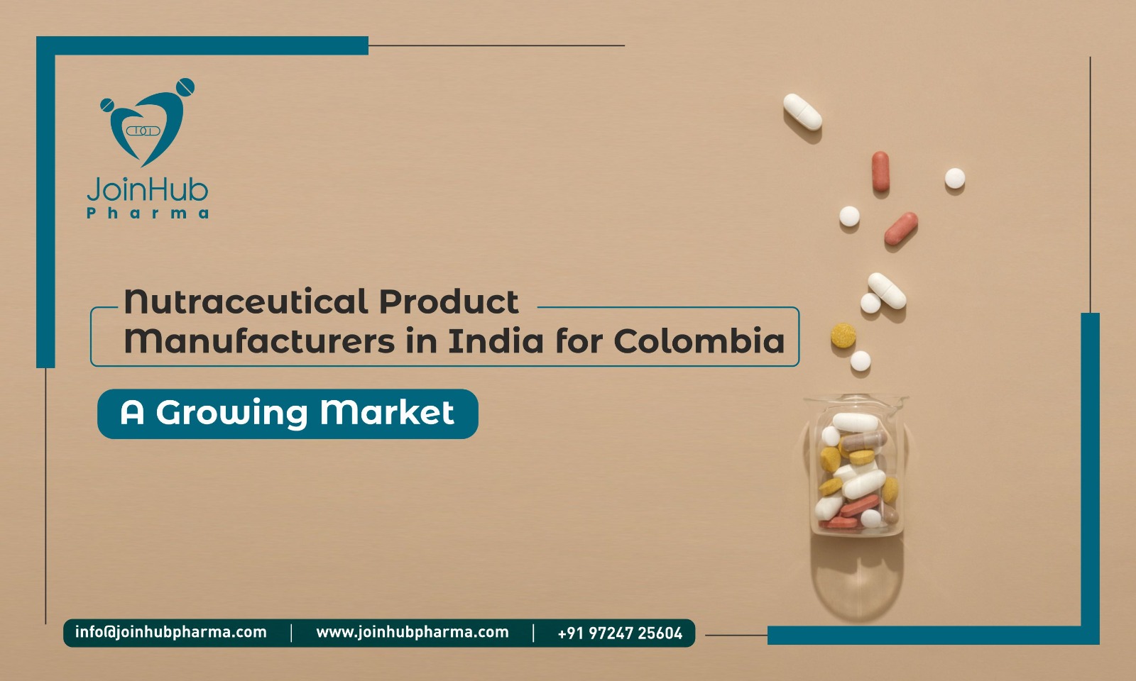 Nutraceutical Product Manufacturers in India for Colombia A Growing Market