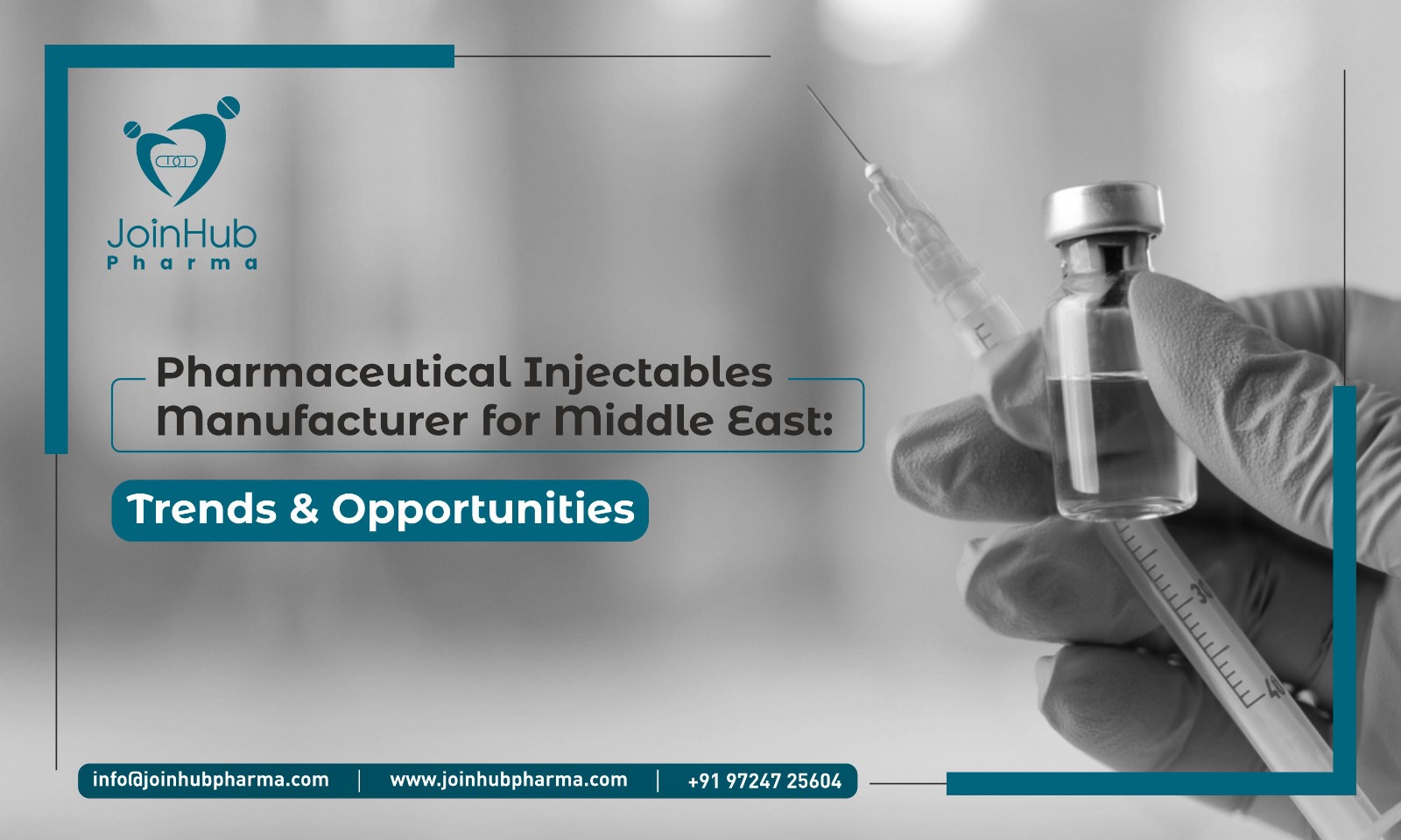 Pharmaceutical Injectables Manufacturer for Middle East: Trends & Opportunities