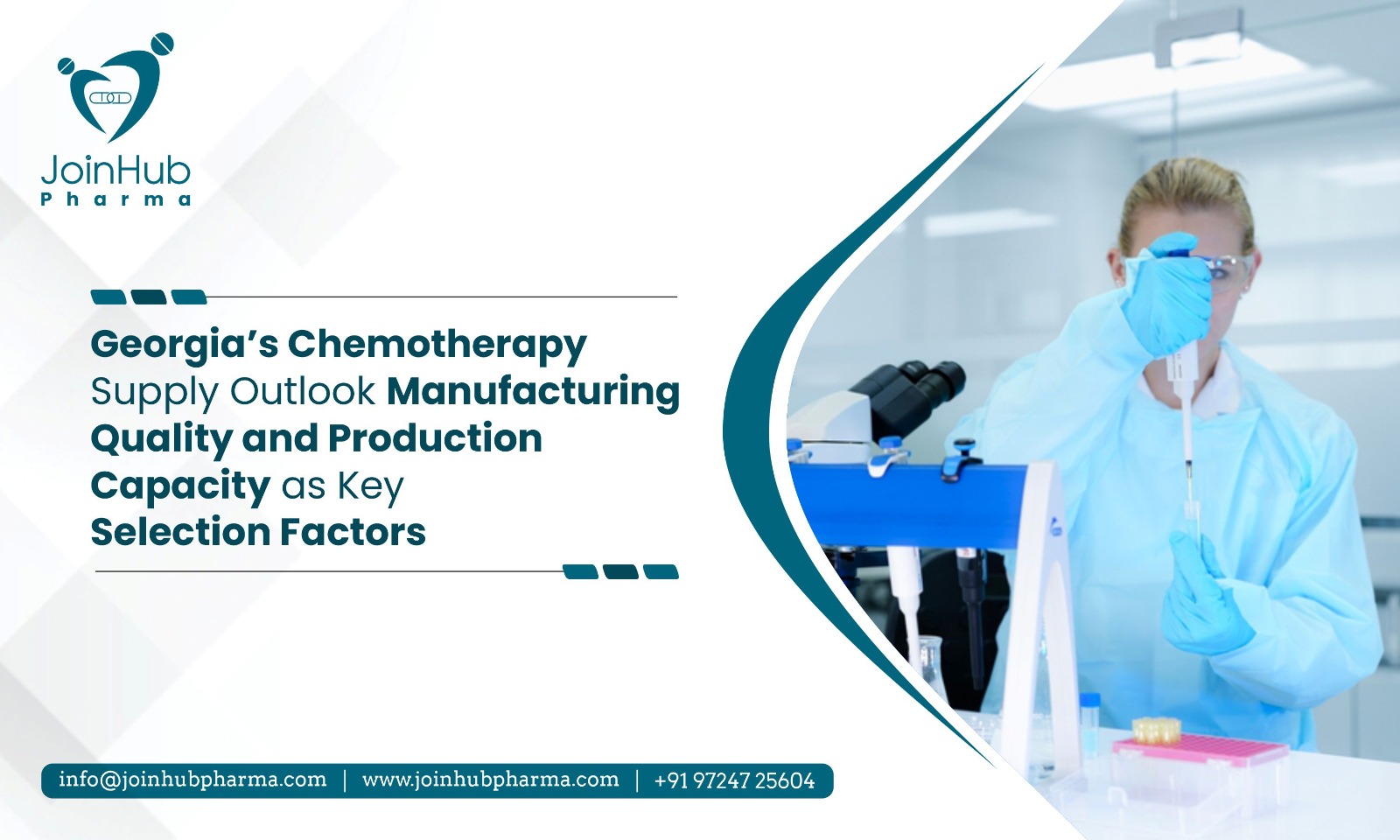 Georgia’s Chemotherapy Supply Outlook: Manufacturing Quality and Production Capacity as Key Selection Factors