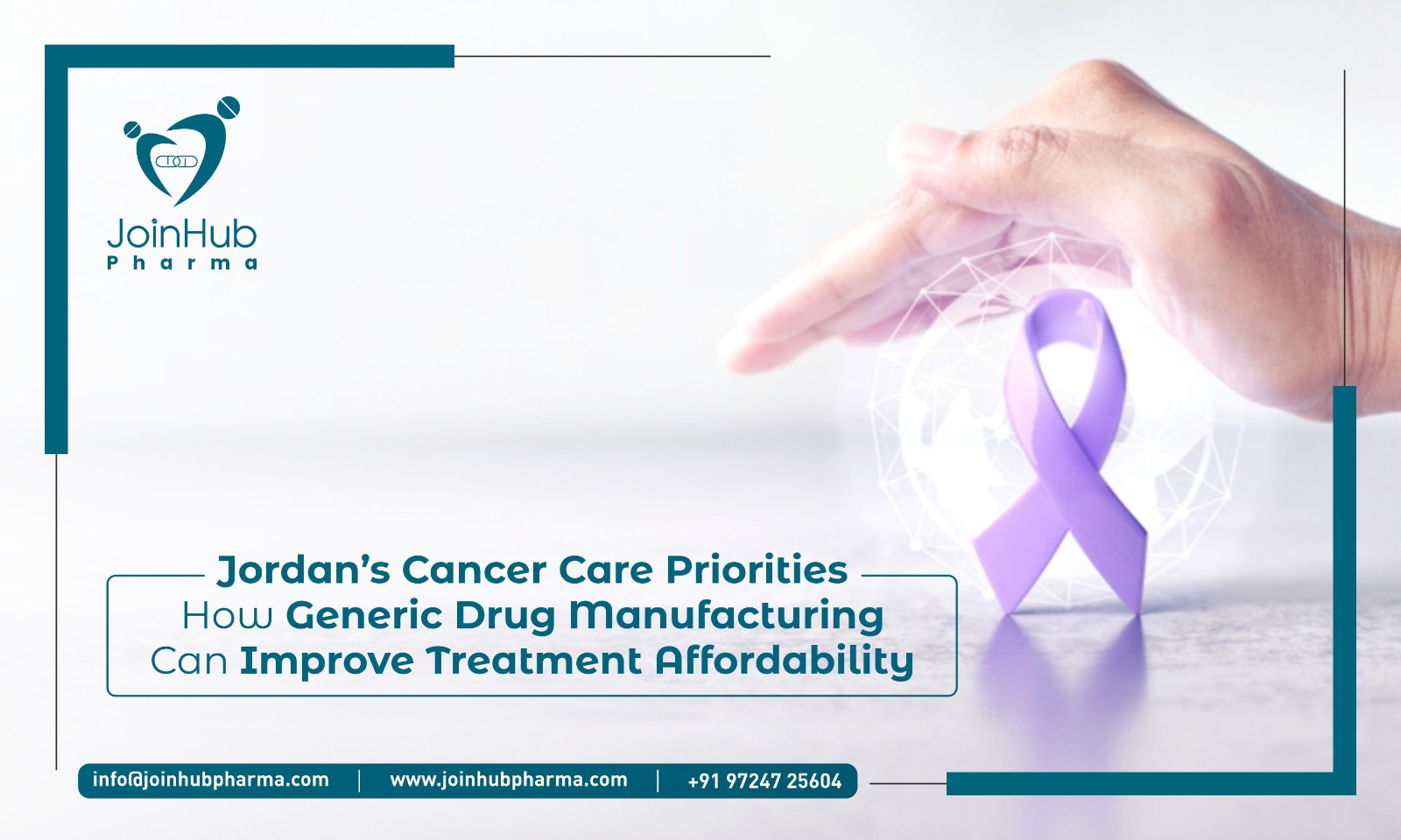 Jordan’s Cancer Care Priorities: How Generic Drug Manufacturing Can Improve Treatment Affordability
