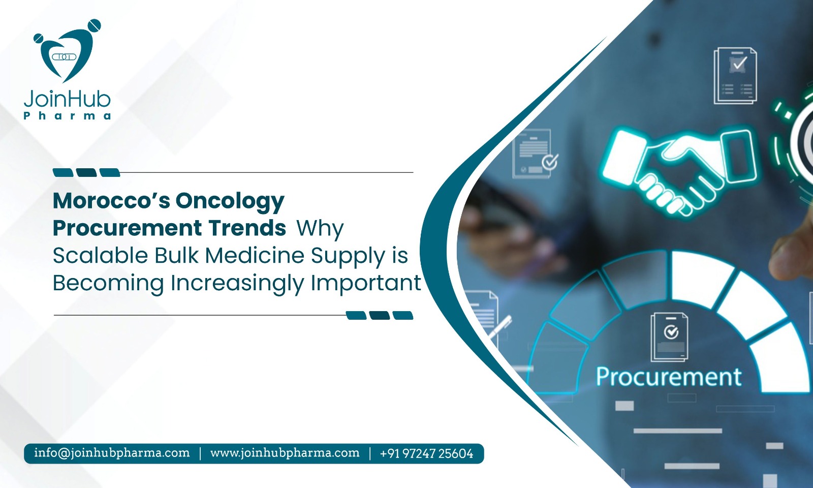 Morocco’s Oncology Procurement Trends: Why Scalable Bulk Medicine Supply Is Becoming Increasingly Important